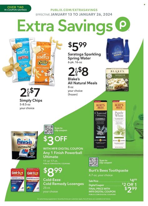 Publix (AL, FL, GA, NC, SC, TN) Weekly Ad Flyer Specials January 13 to ...