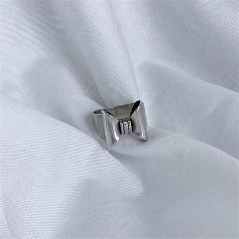 ribbon 925 silver ring | LEMON