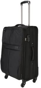 NASHER MILES Brunei Soft-Sided Check-In Luggage Bag Black 28 Inch ...