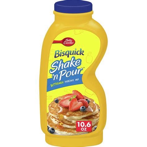Betty Crocker Bisquick Shake 'n Pour Buttermilk Pancake Mix, 10.6 oz ...