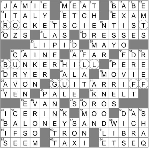 Tender in Tokyo crossword clue Archives - LAXCrossword.com