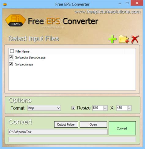 Convert EPS Files 的图像结果