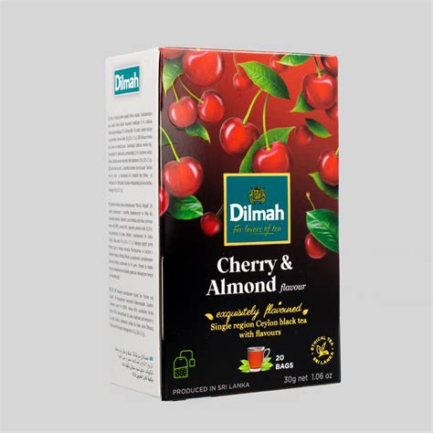 Black Cherry Tea | Dilmah Cherry Almond Flavoured Tea Bags – Dilmah Tea