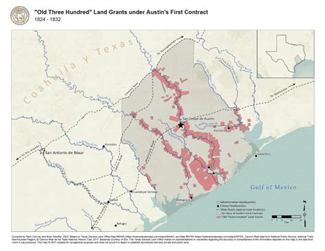 Map Of Major Colonies In Texas The Texas Freedom Colonies Project