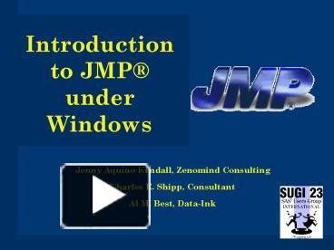 JMP Introduction 的图像结果