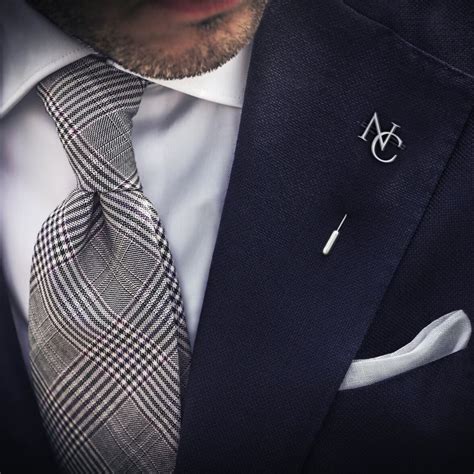 Custom Monogram Lapel Pin – Initial Lapel Pin – Jeluxa