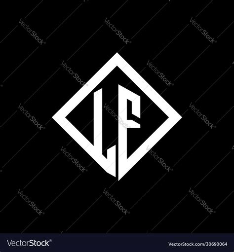 LF Combine Letter Logo Vector Template. Letter LF Logo Design Modern ...