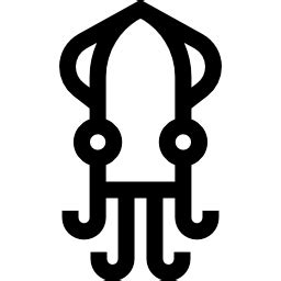 Squid - Free food icons
