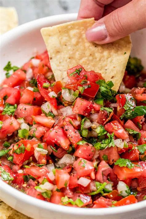 Classic Pico De Gallo Recipe - Valentina's Corner