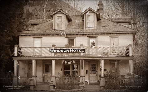 The historic, preserved Windsor hotel in Silver Plume, CO : r/pics