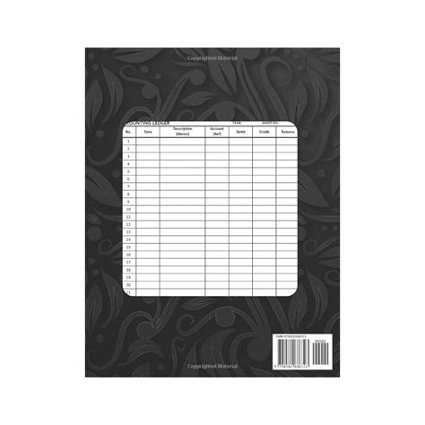 Buy Accounting Ledger Book: Basic and Simple for Bookkeeping, Portable ...