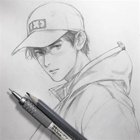 Cool Anime Drawings In Pencil