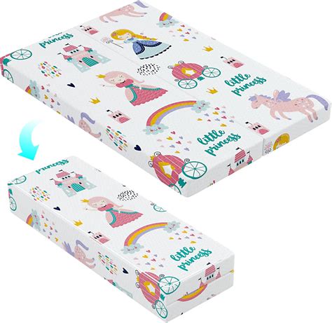 Amazon.com: Foldable Noiseless Pack and Play Mattress, 38x26 Premium ...