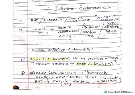 SOLUTION: Infective endocarditis dukes criteria patho - Studypool