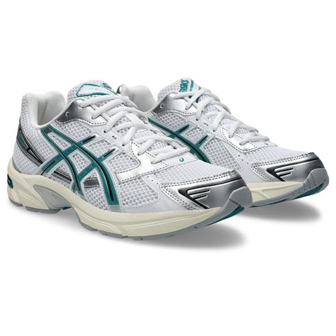 Buy ASICS Unisex GEL-1130 White/Rainy Lake Sneakers - 6 UK (1203A609 ...