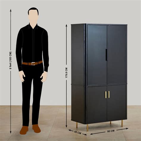 Buy Monarch Bar Curio - Black from Home Centre at just INR 40999.0