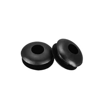 uxcell Rubber Grommets 4mm Dia. Wire Gasket Ring for Hole Plug Cable ...