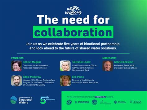 Shared Water Solutions: 5 Years of Binational Collaboration