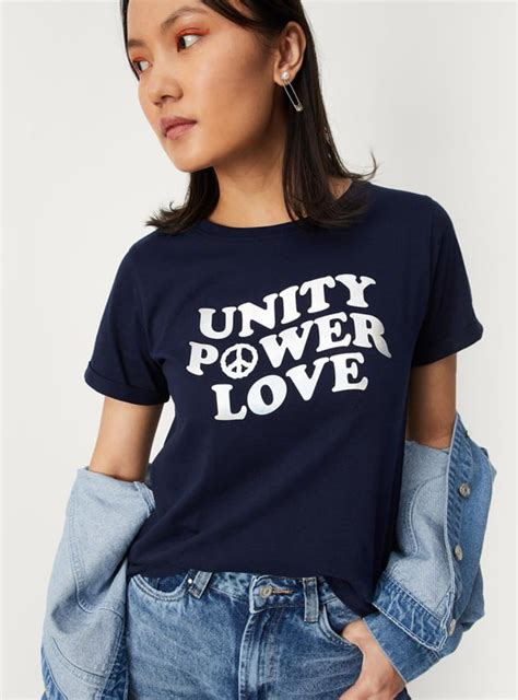 Buy Women Typographic Printed T-shirt Online at just Rs. 299.0 ...
