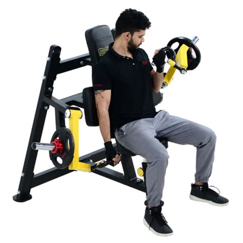Bicep Curl Isolateral Plate Loaded Machine — MSFFIT