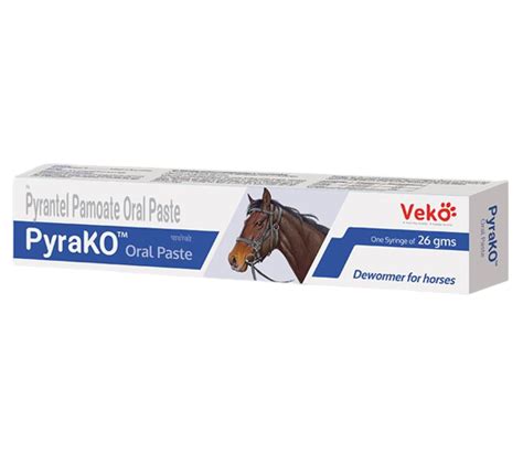 Veko PyraKO Paste for Horses – Effective Equine Dewormer 26g Syringe ...