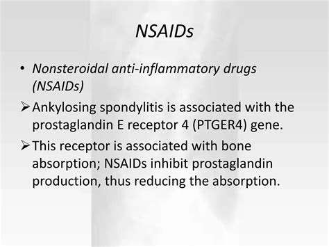 Nsaids For Ankylosing Spondylitis