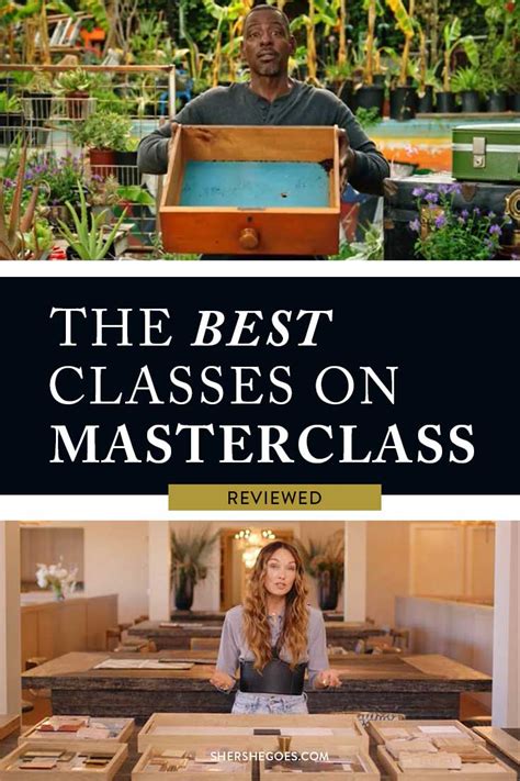 Image result for Master Classes Examples