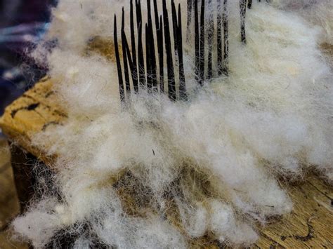 High angle view of messy fabric on table | Premium Photo