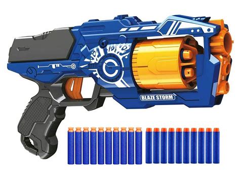 Jack Royal Foam Blaster Barrel Gun with Free 20 Bullets : Amazon.in ...