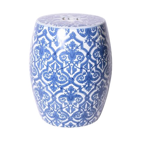 Legend of Asia Paris Floral Garden Stool | Wayfair