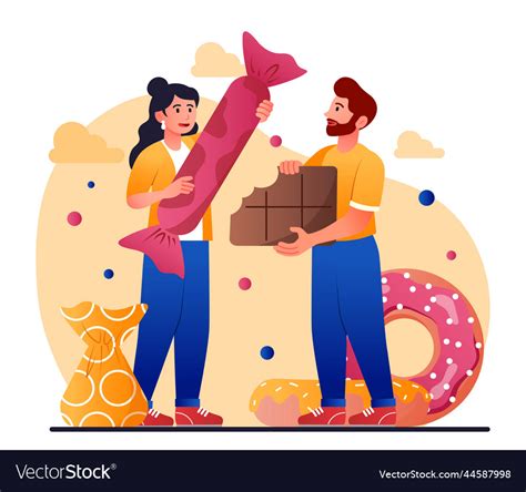 Report suggests sugary drinks and anxiety link Vector Art Vector Art