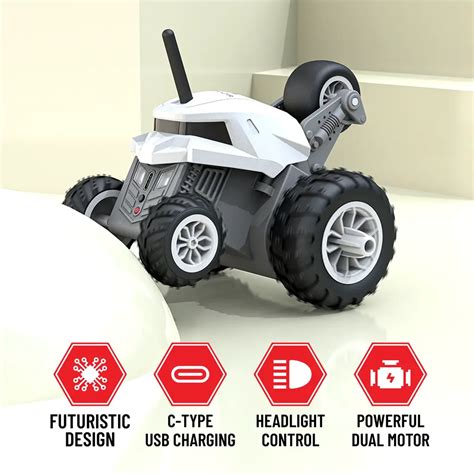 Warrior Remote Control Stunt Car - 360° Spin RC Car for Kids – IEM Robotics
