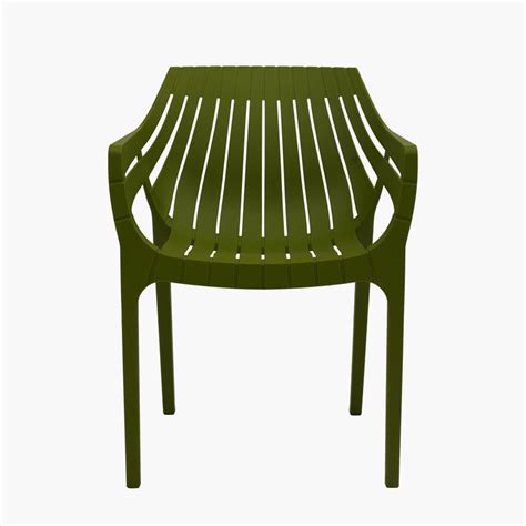 Buy Helios Marvin Polypropylene Outdoor Chair - Green from Helios by ...