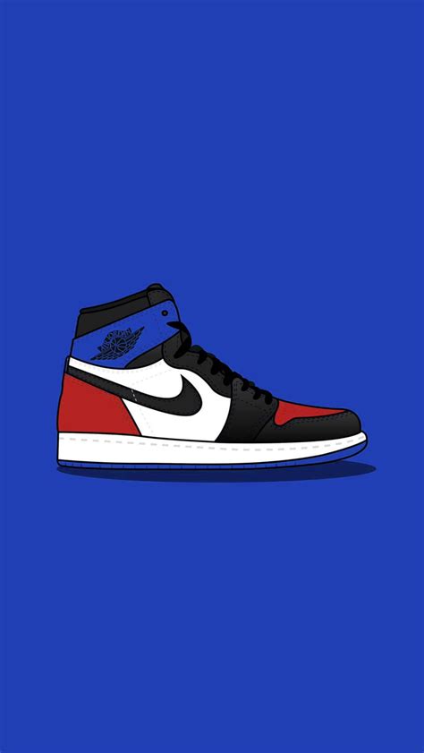 Download Union Storm Blue Nike Jordan 1 Wallpaper | Wallpapers.com