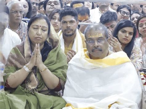 Dharmendra Pradhan, Umesh Yadav Bhasma Aarti | Mahakal Temple Blessings
