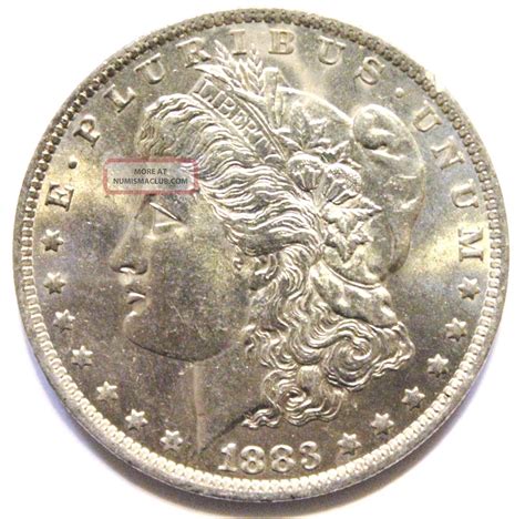 1883 - O Morgan Silver Dollar - Bu