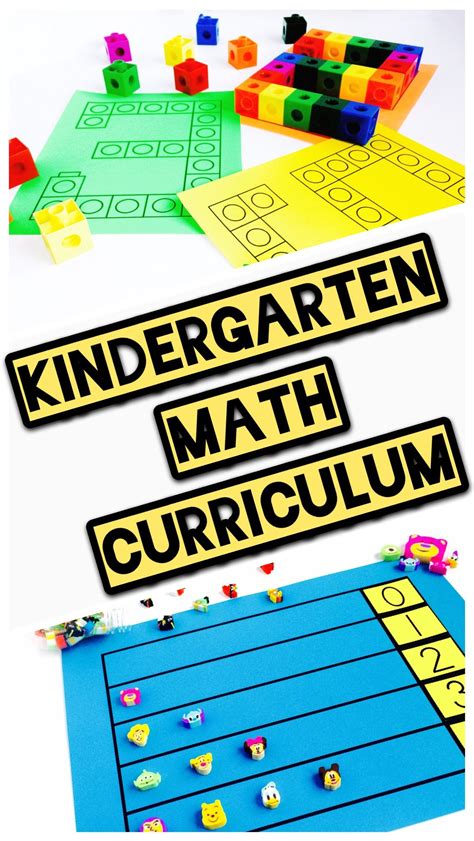Kindergarten Math Curriculum For The Year BUNDLE | Kindergarten math ...