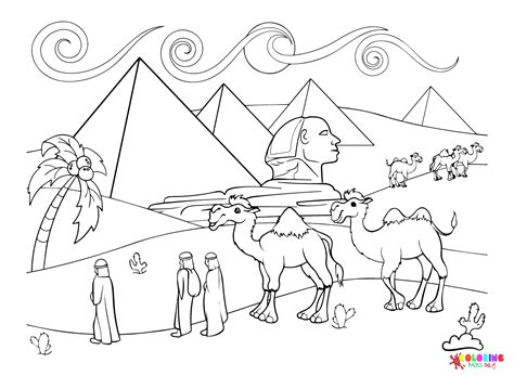 20+ Ancient Egypt Coloring Pages - Free Printable PDF & Online Coloring