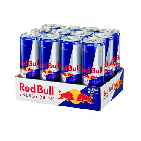 Red Bull Energy Drink, 16 Fl Oz Cans, 12 Pack (Big Can) | #4700042214