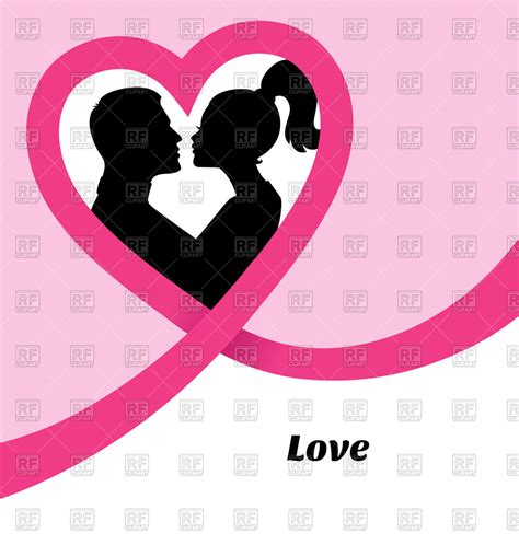 Couple Kissing Silhouette Clip Art at GetDrawings | Free download