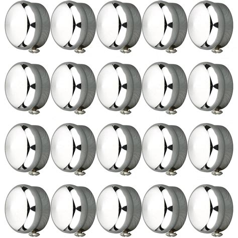 Buy Natural Heavy Aluminium Metal Matki Style Round Curtain Rod End Cap ...