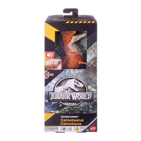 Jurassic World Rebirth Sound Surge Dinosaur Figures With Authentic Des ...