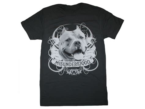 Buy Pit Bull Misunderstood Pitbull T-Shirt for Men, Pit Bull T-Shirt ...