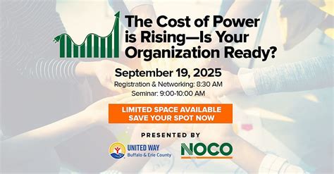 The Cost of Power is Rising—Is Your Organization Ready?, United Way of ...