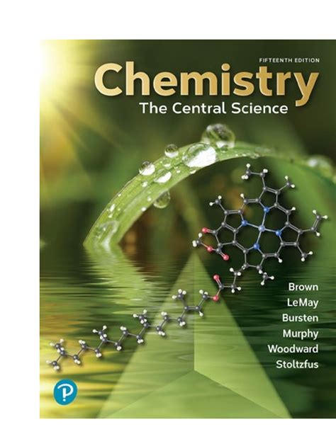 Chemistry The Central Science, 15th edition By Theodore E. Brown, H ...