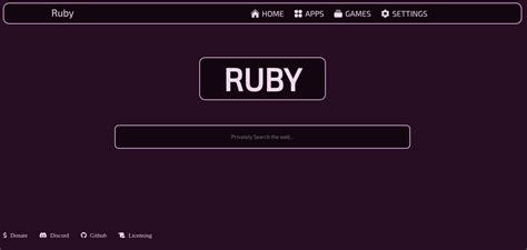 Ruby Website 的图像结果