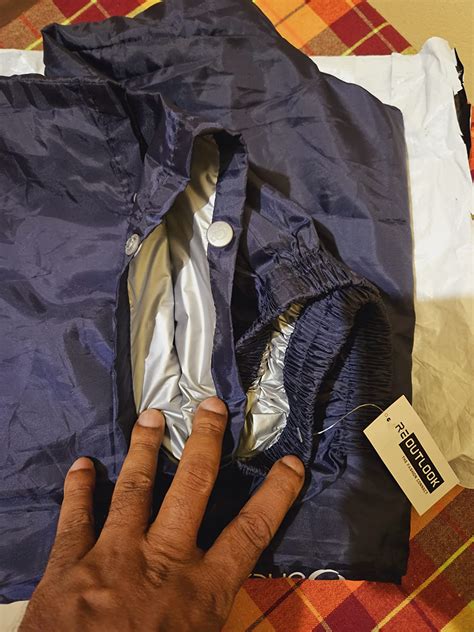 ROL Reoutlook Unisex Plain Reversible Waterproof Rain Pant/Trouser ...