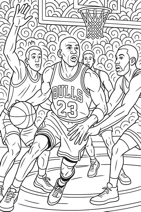 Free michael jordan coloring pages generator – 14 michael jordan ...