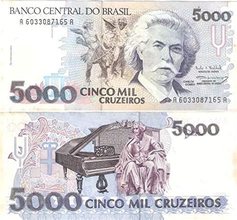 Generic Brazil 5000 Cruzeiros Note UNC Guitar Pick : Amazon.in: Musical ...