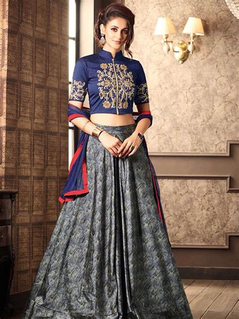 7 Latest Blue Colour Blouse Designs That Sparkle Elegance For Any Pre ...